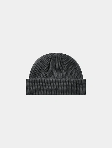 Шапка LMC Label Short Beanie Charcoal