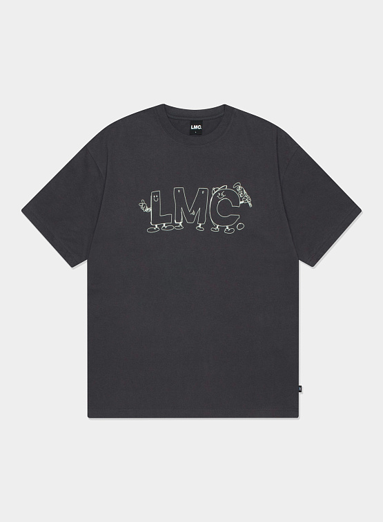 Футболка LMC Doodle Tee Charcoal