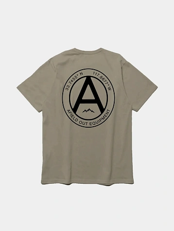 Футболка Afield Out Axis T-Shirt Sand