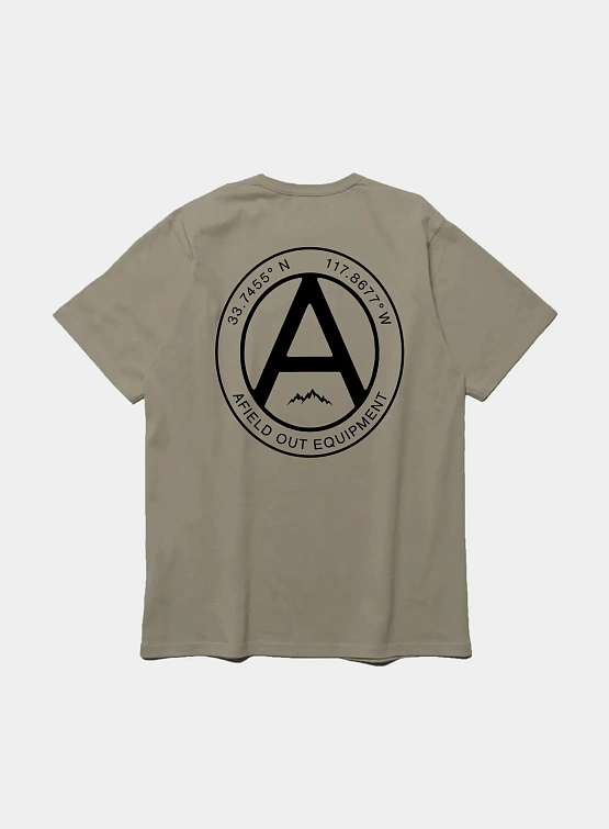 Футболка Afield Out Axis T-Shirt Sand