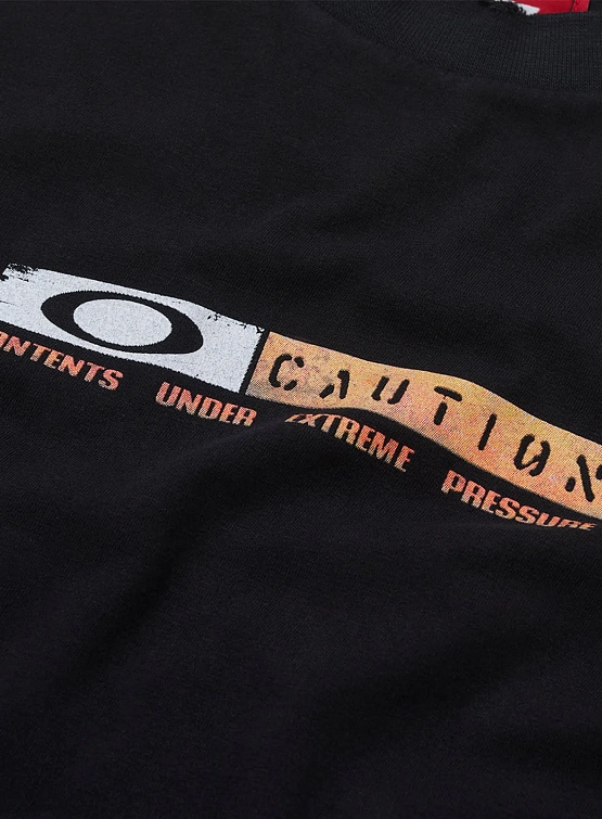 Футболка PIET x OAKLEY Caution Ripped Vintage Black