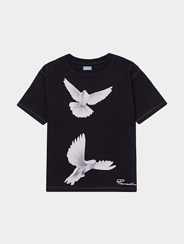 Футболка 3.PARADIS SS T-Shirt Freedom Doves Black