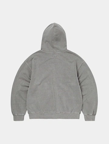 Зип-худи thisisneverthat Waffle Lined Dark Grey