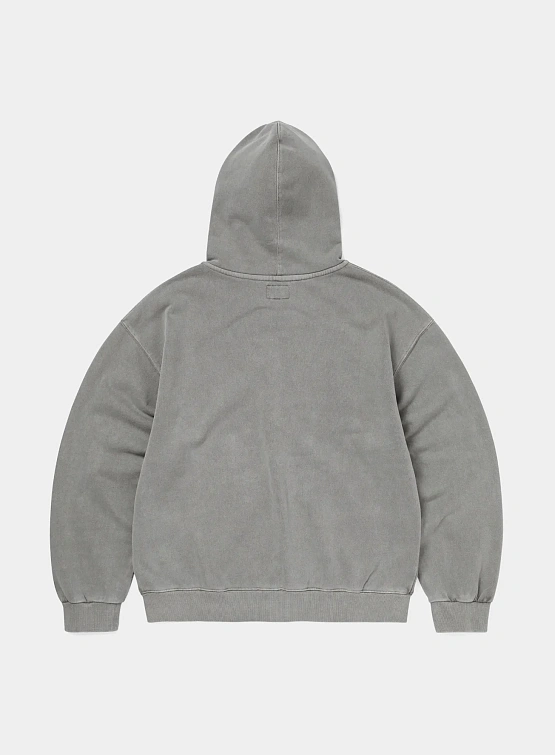 Зип-худи thisisneverthat Waffle Lined Dark Grey