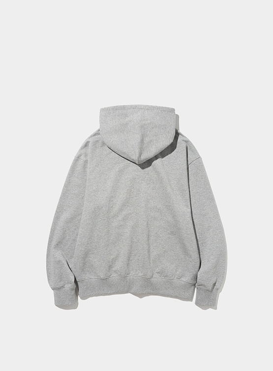 Зип-худи Uniform Bridge Basic Sweat Hood Zip 8% Melange