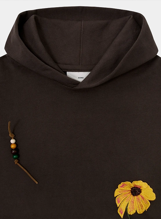 Женское худи Song for the Mute 25.2 Sunflower Relaxed Dirt