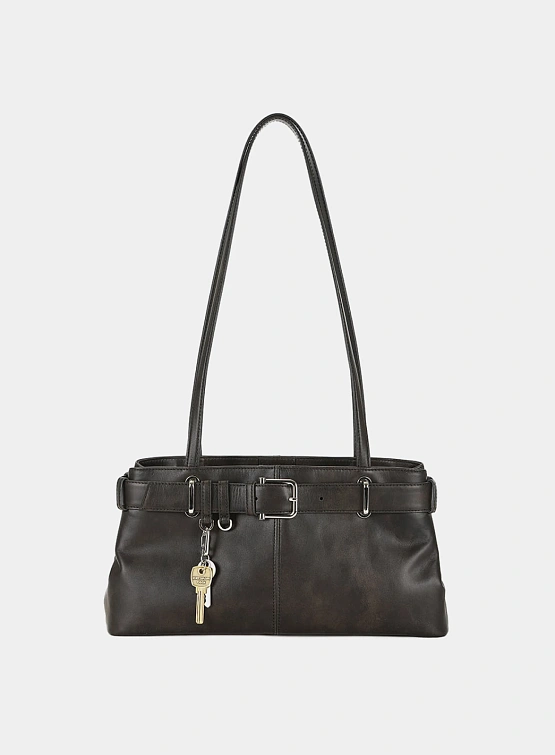 Сумка OSOI Shoulder Brocle Stain Brown