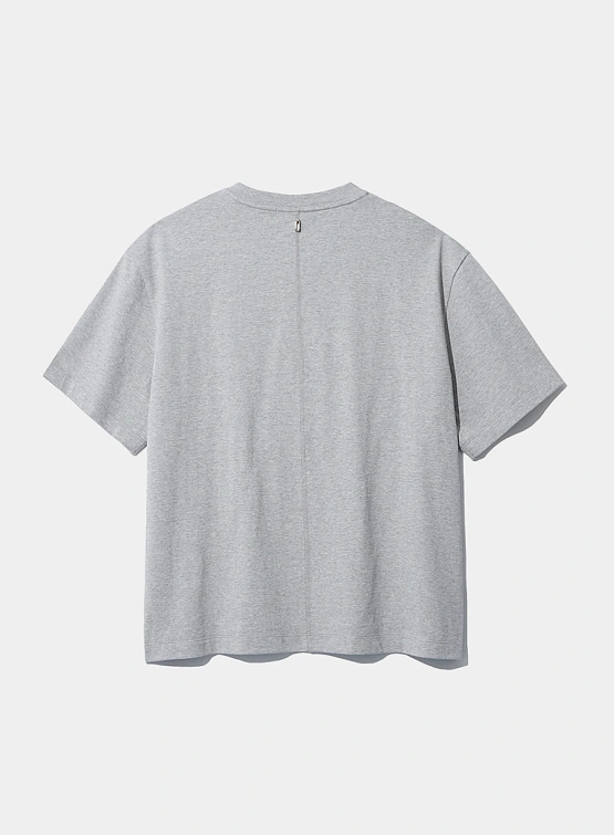 Футболка LE17SEPTEMBRE Relaxed Cotton Gray