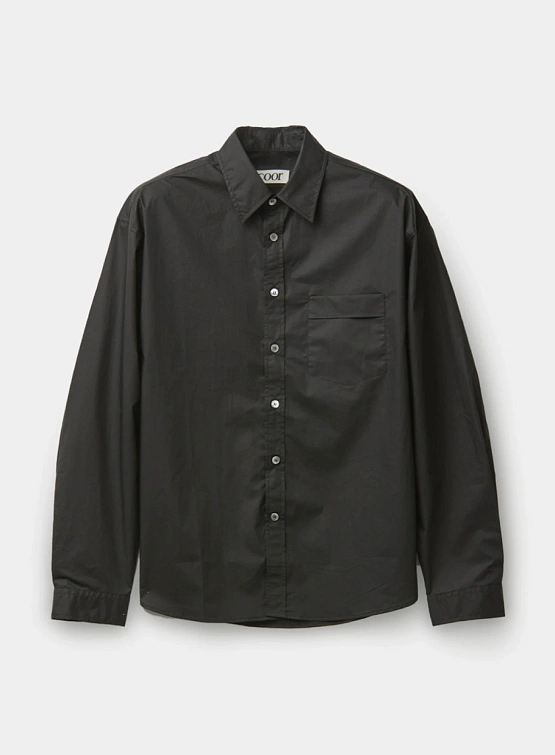 Рубашка COOR Paper Cotton Shirt Black