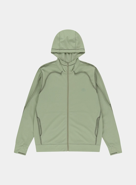 Зип-худи SAN SAN GEAR Overlock Mesh Light Green