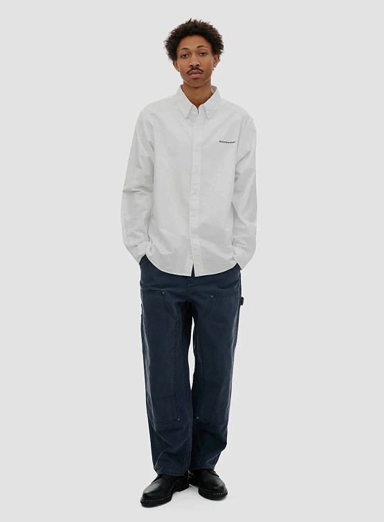 Рубашка thisisneverthat T-Logo Oxford Shirt White