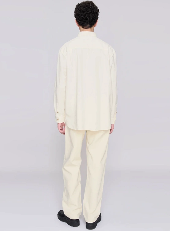 Рубашка A.P.C. Mateo Logo White