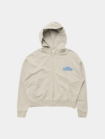 Зип-худи Carne Bollente Cum-munity Values Melange Grey