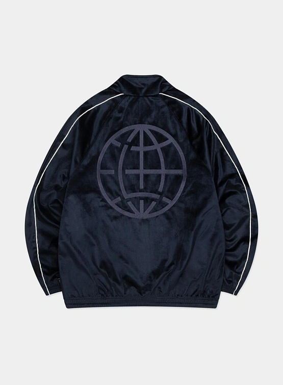 Олимпийка LMC Velour Piping Jacket Navy