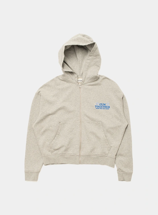 Зип-худи Carne Bollente Cum-munity Values Melange Grey