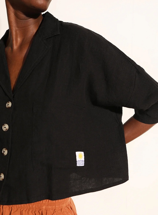Женская рубашка LF Markey Maxim Linen Shirt Black
