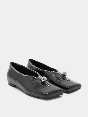 Женские туфли EPINGLER Silver Ball Toe Black