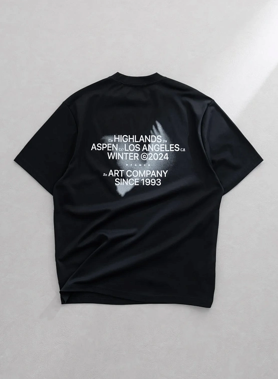 Футболка Stampd The Highlands Relaxed Tee Black