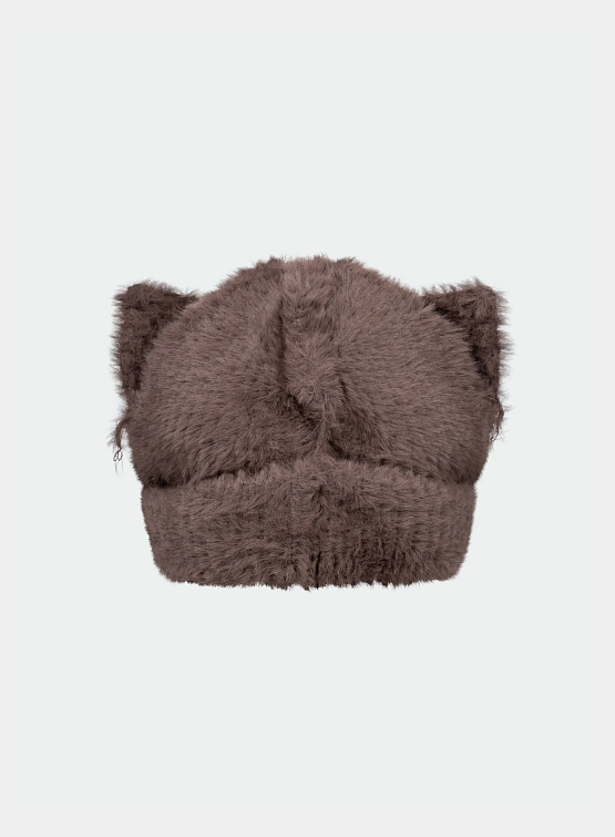 Шапка Charles Jeffrey Loverboy Fluffy Chunky Ears Brown