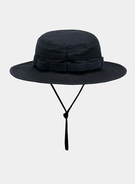 Панама MAHARISHI 6029 Hemp Boonie Hat Black
