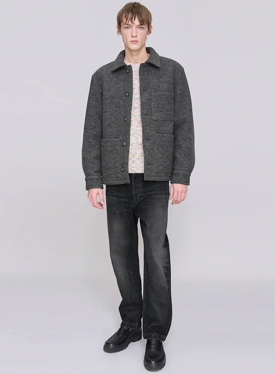 Полупальто A.P.C. Emile Coat Gray