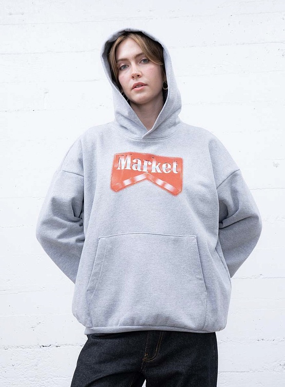 Худи MARKET Bullrider Hoodie Ash