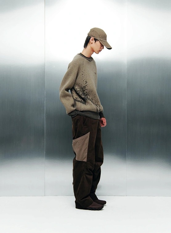 Брюки SAN SAN GEAR Corduroy Pocket Brown