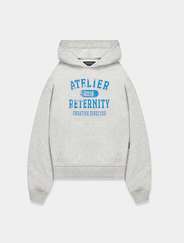 Худи RETERNITY Atelier Emblem Melange Grey