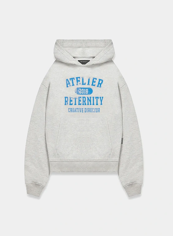 Худи RETERNITY Atelier Emblem Melange Grey