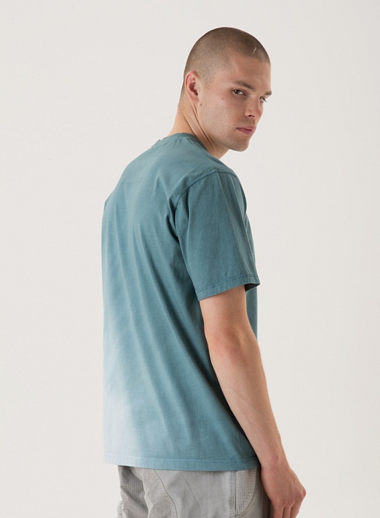 Футболка NemeN Beohand Dipdyed T-Shirt Mallard Blu