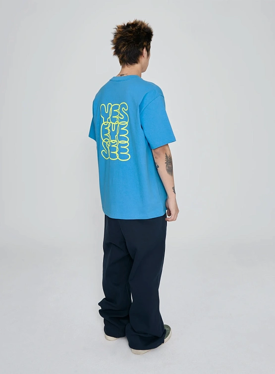 Футболка YESEYESEE C-Logo Tee Sky Blue