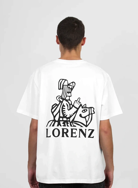 Футболка lorenz Salute T-Shirt White