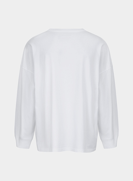Лонгслив Martine Rose Oversized L/s T-Shirt White