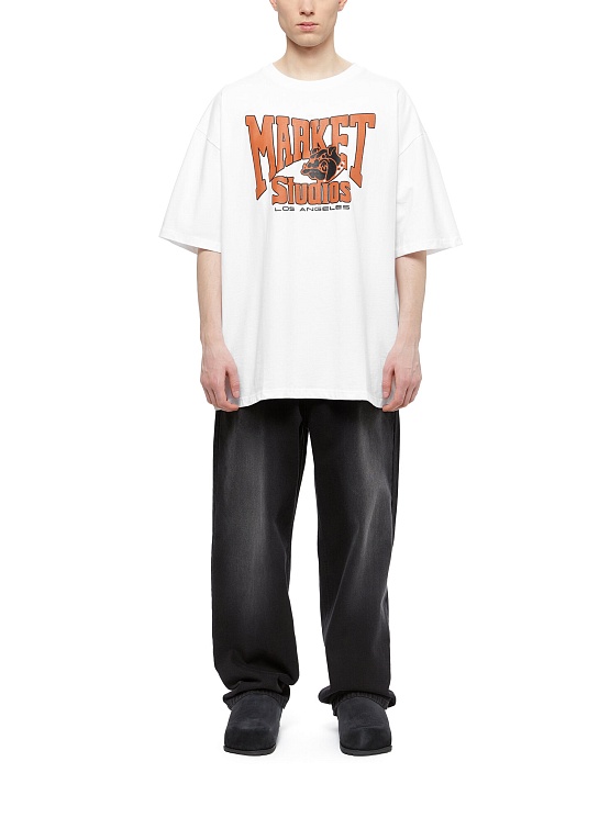 Футболка MARKET Bulldogs T-Shirt White