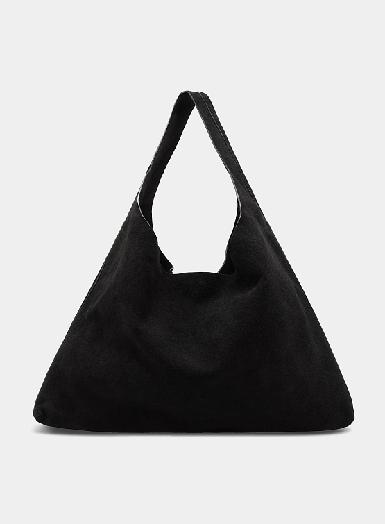 Сумка LE17SEPTEMBRE Suede Hobo Large Black