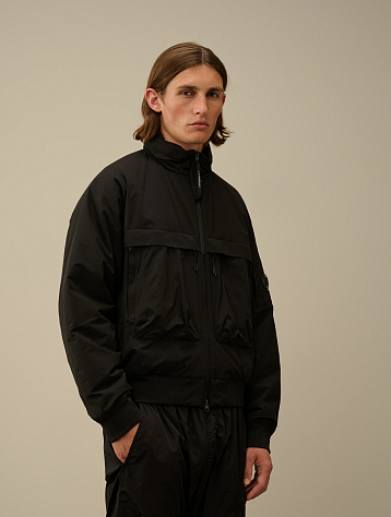 Бомбер C.P. Company Pro-Tek Bomber Padded Walnut Black