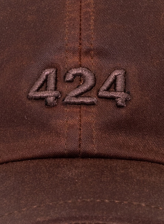 Кепка 424 Logo Brown