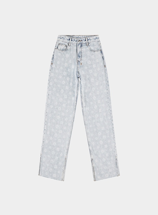 Женские джинсы Ksubi Woven Low Rider Monogram Denim