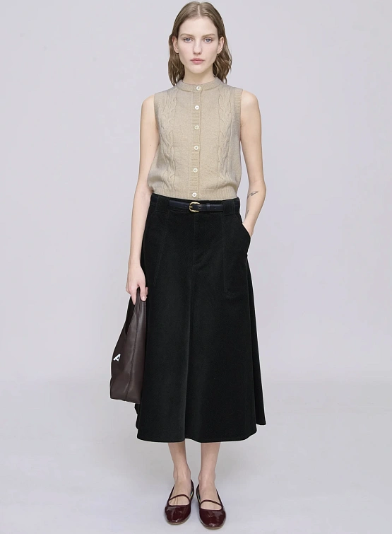 Женская юбка A.P.C. Laurene Skirt Anthracite