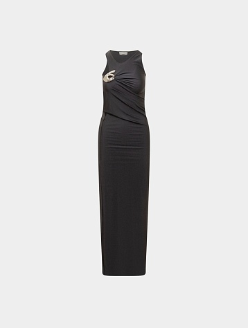 Женское платье Coperni Single Emoji Dress Black