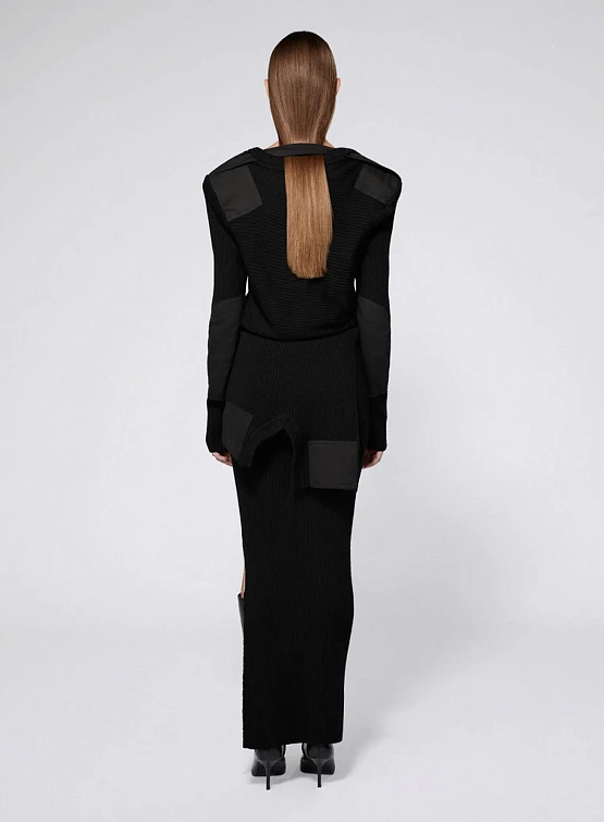 Женская юбка SRVC Marshal Knit Skirt Black