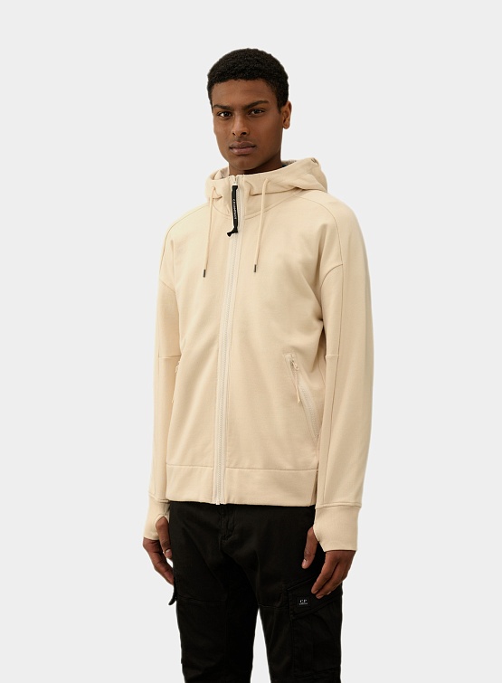Зип-худи C.P. Company Fleece Goggle Zipped Pistachio