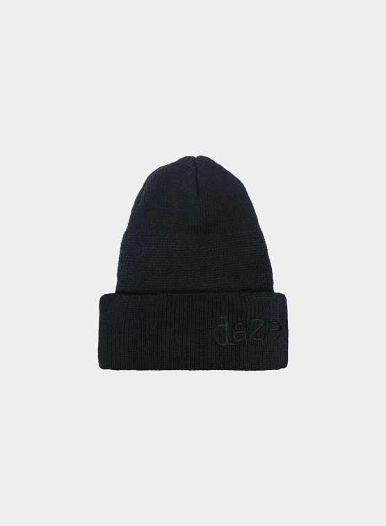 Шапка DAZE Logo Watch Cap Black