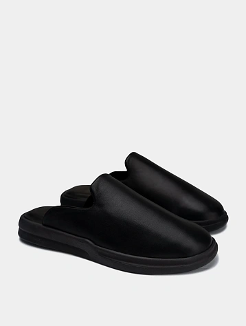 Сабо LUSSO CLOUD Pelli Smooth Leather - Jet Black / Matte