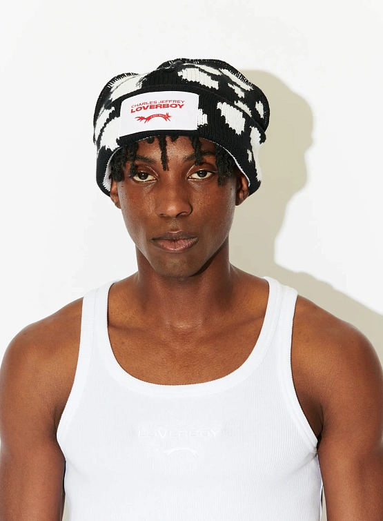 Шапка Charles Jeffrey Loverboy Beanie Black