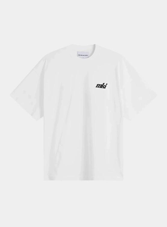Футболка MKI MIYUKI ZOKU Stamp White