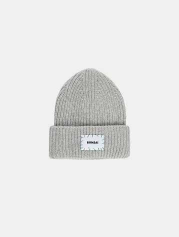 Шапка BONSAI Basic Cashmere Beanie Light Grey