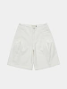 Шорты AMOMENTO Cut-Out Pocket Denim White