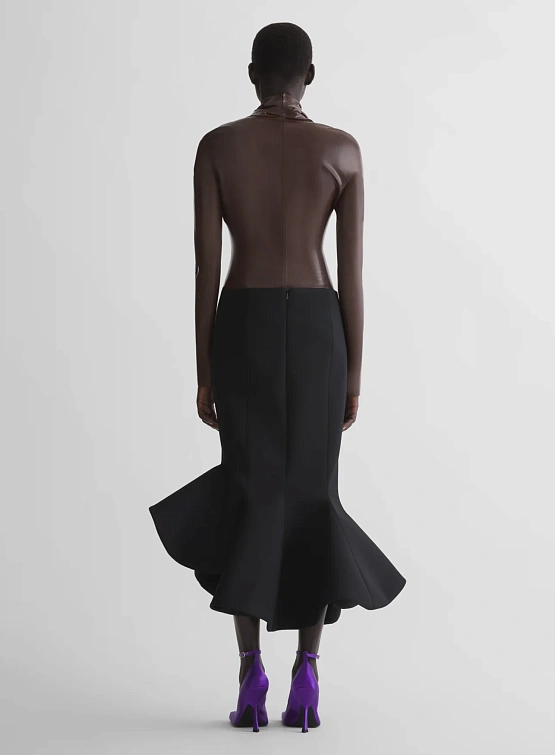 Женская юбка MUGLER Mermaid Black