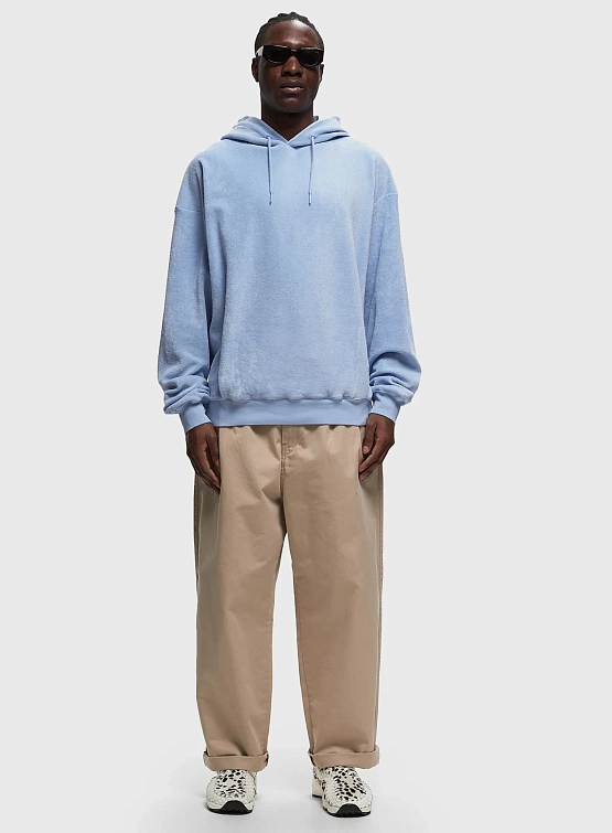 Худи Martine Rose Classic Hoodie Pale Blue/Scribble